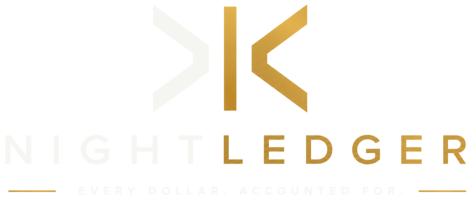 NightLedger — Every dollar. Accounted for.